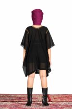Boho Medallion Embroidered Kaftan - Image 3