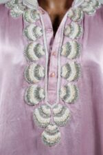 Pyaaz Gulab Silk Kurta Set - Image 3