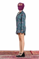 Relaxed-Fit Button-Down Tunic Shirt - Image 5