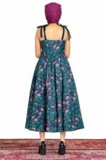 Trimmed Cami Midi Dress with Pockets - Image 4