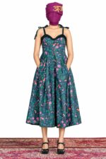 Trimmed Cami Midi Dress with Pockets - Image 2