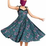Trimmed Cami Midi Dress with Pockets