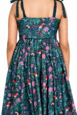 Trimmed Cami Midi Dress with Pockets - Image 5