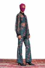 Sheer Longline Buttoned Shirt - Image 4