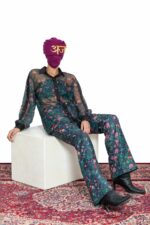 Sheer Longline Buttoned Shirt - Image 8